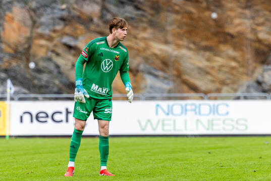Östersunds målvakt Melker Uppenberg