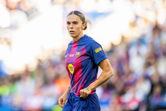 Mapi Leon of Barcelona