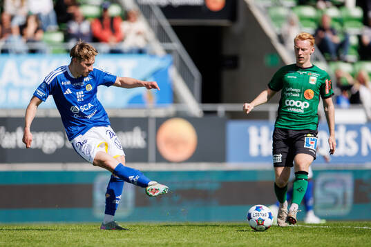 GIF Sundsvalls Malte Hallin och Varbergs Wilhelm Ärlig