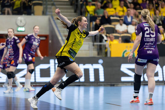 Sävehofs Ida Sembe jublar