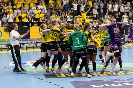 Sävehofs spelare jublar