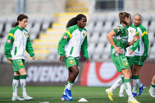 Hammarbys Vivienne Lia värmer upp