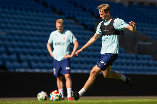 Torbjørn Lysaker Heggem of the Norwegian national football