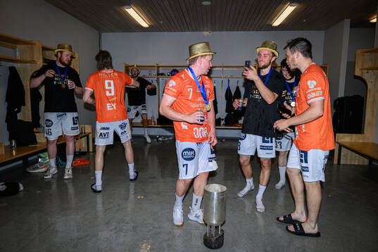 IFK Kristianstads Axel Månsson och Liam Kjellman