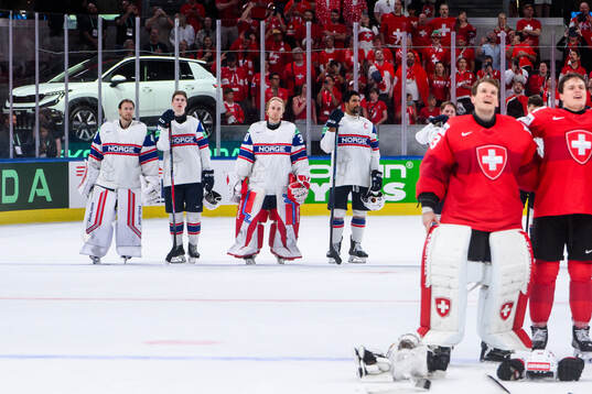 goaltender Henrik Haukeland, Tinus Luc Koblar, goaltender