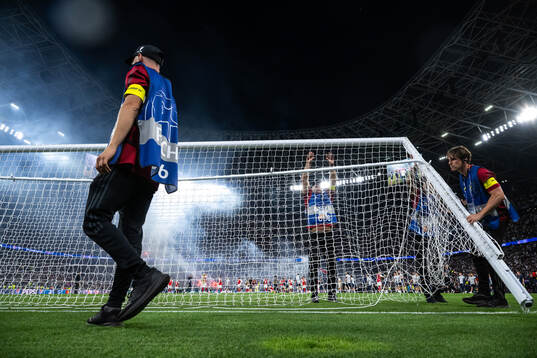 The net is taken away