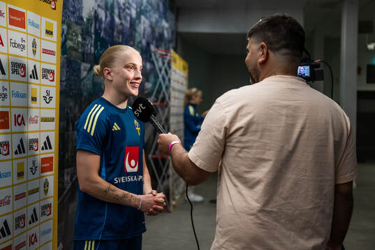 Anna Sandberg of the Swedish women's national football team