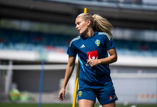 Amanda Nildén of the Swedish women's national football team
