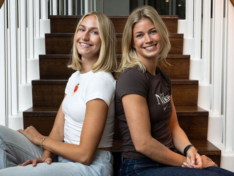 Maja Åskag och Julia Henriksson