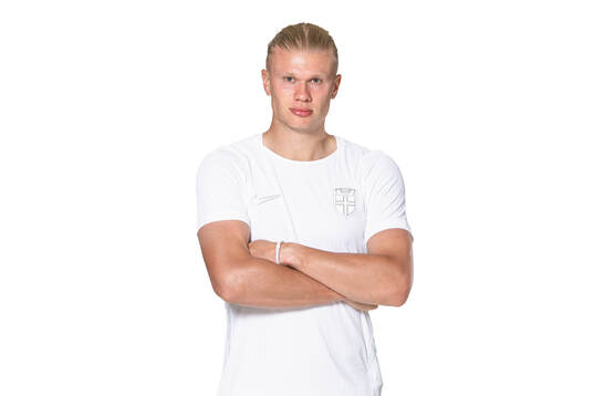 Erling Braut Haaland of the Norwegian national football