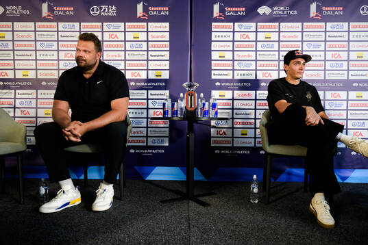 Daniel Ståhl and Armand Duplantis
