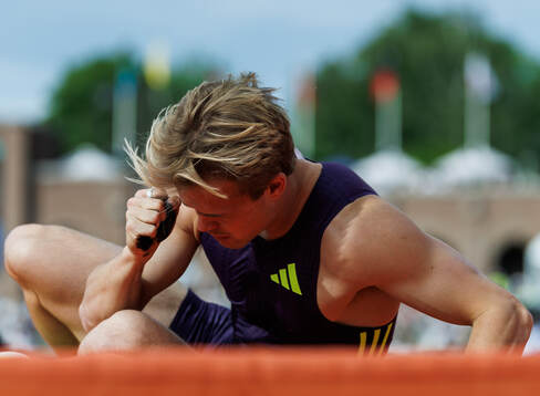 Sondre Guttormsen of Norway looks dejected when competing