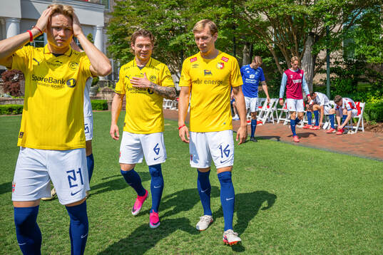 Andreas Schjelderup, Patrick Berg and Marcus Holmgren