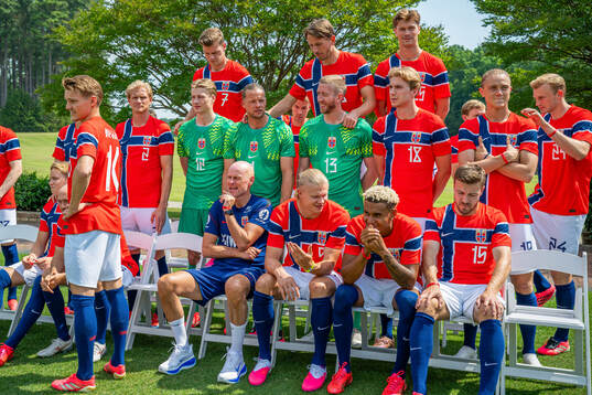 Martin Ødegaard, Erling Braut Haaland, Antonio Nusa,