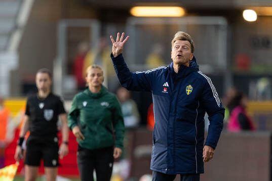 Head coach Tony Gustavsson of Sweden