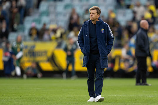 Head coach Tony Gustavsson of Sweden