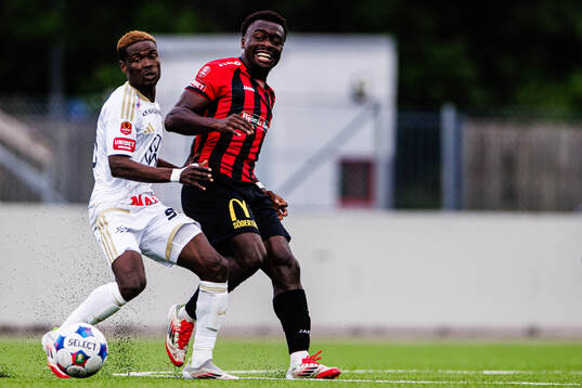Östersunds Assiedou Yannick Armel Adjoumani och Nordic