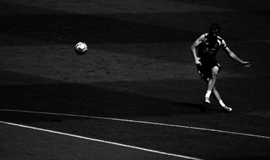 Benjamin Nygren of the Swedish national football team at a