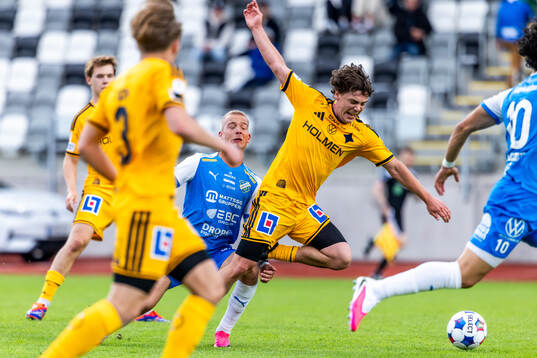 Oddevolds Olle Kjellman Olblad och IFK Norrköpings Viktor
