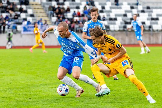 Oddevolds Gabriel Sandberg och IFK Norrköpings Åke