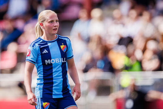 Djurgårdens Maria Olafsdottir Gros