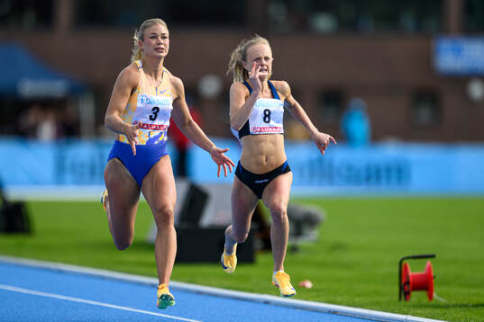 Julia Henriksson, Malmö AI, och Filippa Engström,