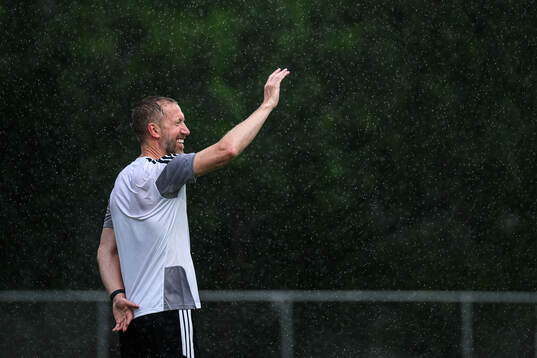 Head coach Graham Potter of the Swedish national football