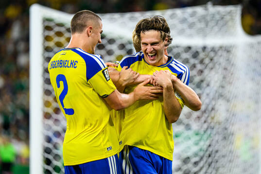 Gustaf Lagerbielke, Lucas Bergvall and Mattias Svanberg of