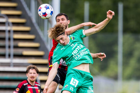 Ljungskiles David Frisk och Östersunds Amar Begic