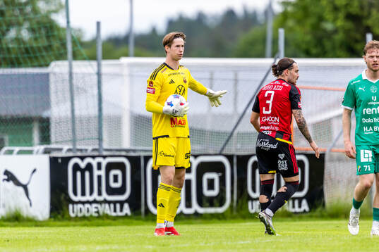 Östersunds målvakt Melker Uppenberg