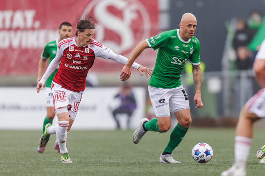 Sandvikens Johan Arvidsson och Brages Anton Lundin