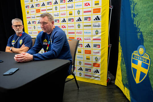 Niclas Carlnén, general secretary and Kim Källström,