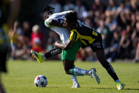 Hammarbys Moise Elohim Victoire Kabore och Häckens
