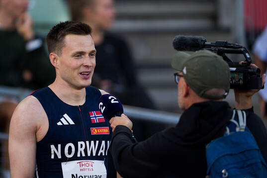 Karsten Warholm of Norway