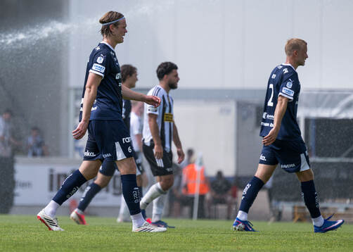 IFK Värnamos Hugo Andersson och Johan Rapp deppar