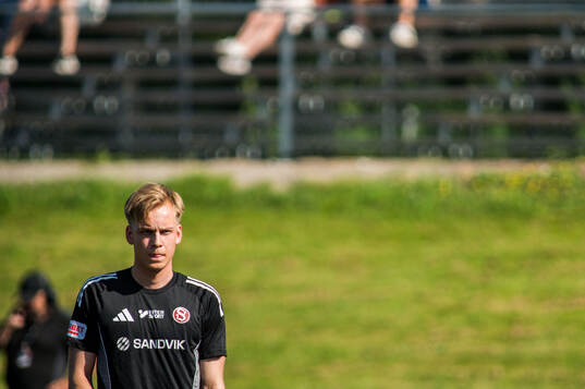 Sandvikens målvakt Hannes Sveijer