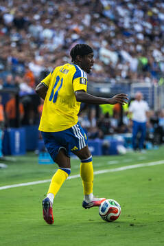 Anthony Elanga of Sweden