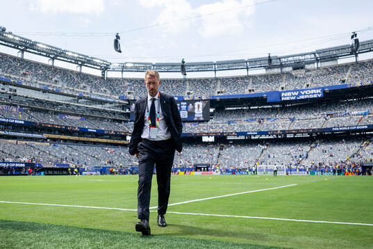 Head coach Graham Potter of Sweden