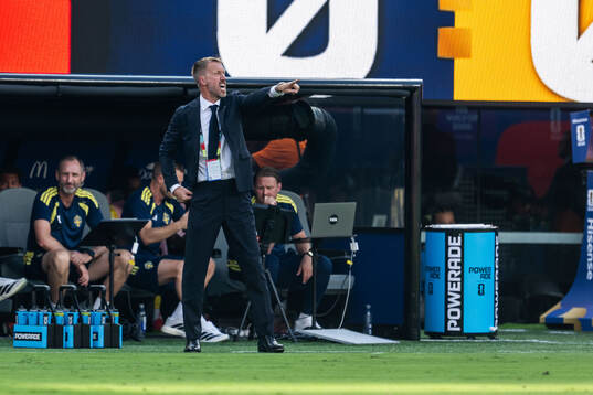 Head coach Graham Potter of Sweden