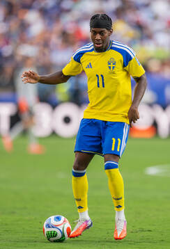 Anthony Elanga of Sweden