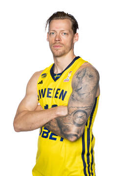 Viktor Gaddefors of the Swedish national basketball team