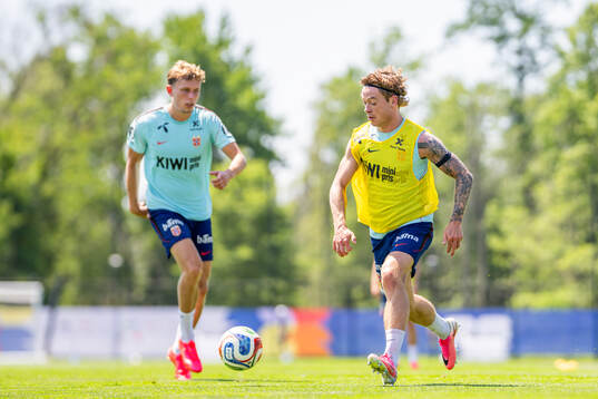 Patrick Berg of the Norwegian national football team at a
