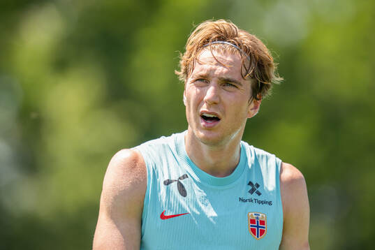 Kristian Thorstvedt of the Norwegian national football team