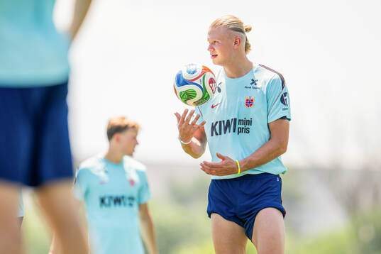 Erling Braut Haaland of the Norwegian national football