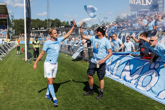 Malmö FFs Erik Botheim jublar