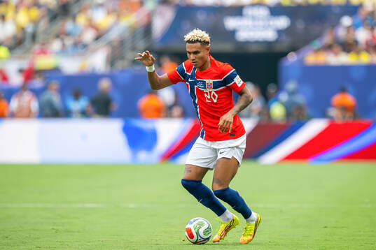 Antonio Nusa of Norway