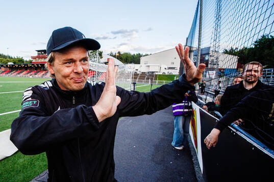 GAIS tränare Fredrik Holmberg