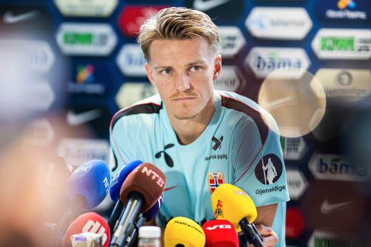 Bläddra bland fler bilder av Football, FIFA World Cup 2026, day 28, Norway, press event
