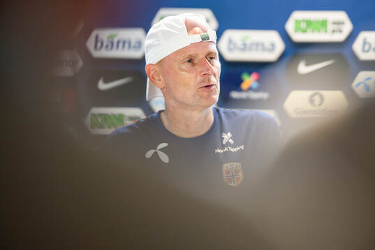 Ståle Solbakken, head coach of the Norwegian national