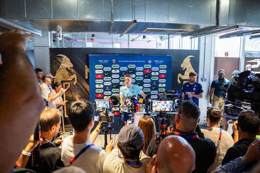 Martin Ødegaard of the Norwegian national football team at